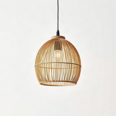 Luminária Pendente Rattan 40 cm